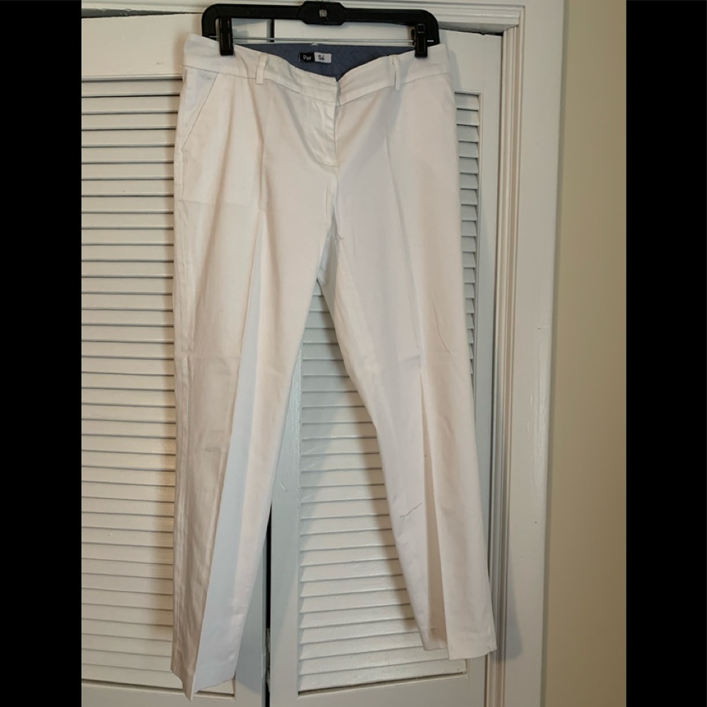 White dress pants